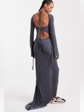 ASOS cut out front maxi dress